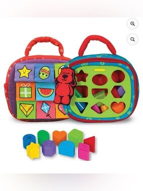 Melissa & Doug Take a long shape sorter activity